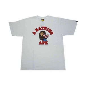 Bape x Popeye College Tee in White